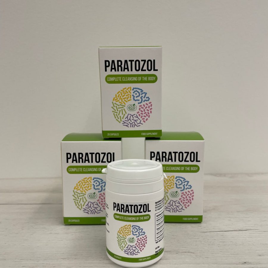 Paratozol — cápsulas